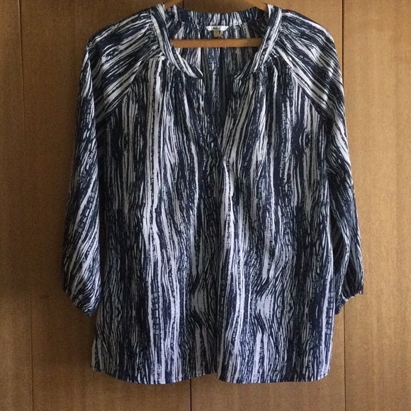 Milano Ripple Print Blouse - Picture 1 of 6